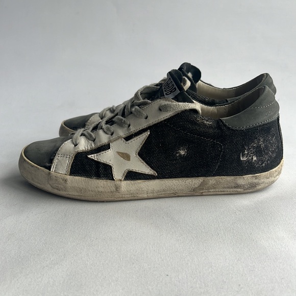 Authentic Golden Goose low top sneakers Size 37 ( 7US) - Picture 14 of 16